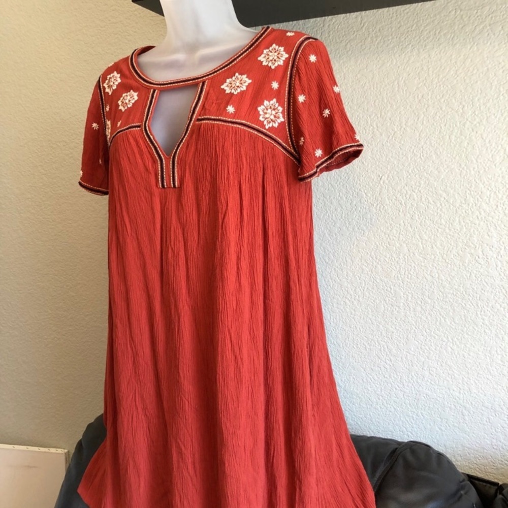 Abercrombie and Fitch Embroidered dress